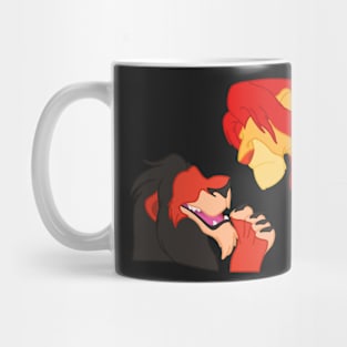 Simba and Scar Mug